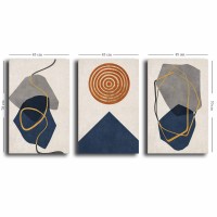Set de 3 tablouri Wallity 3P4570GSC-008 imaginea #4 — magazin online Desire.md