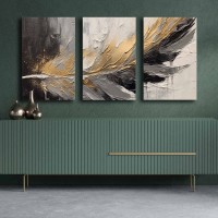 Set de 3 tablouri Wallity 3P4570GSC-016