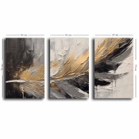 Set de 3 tablouri Wallity 3P4570GSC-016 imaginea #4 — magazin online Desire.md