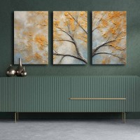 Set de 3 tablouri Wallity 3P4570GSC-019