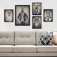 Set de 5 picturi Wallity Set 055