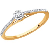 Кольцо SOLOVOV JEWELRY 1012346 s.15,5 1,16g