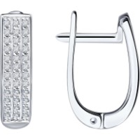 Cercei SOLOVOV JEWELRY 1021059-3 2,11gr imaginea #2 — magazin online Desire.md
