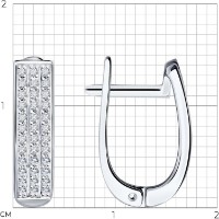 Cercei SOLOVOV JEWELRY 1021059-3 2,11gr imaginea #4 — magazin online Desire.md