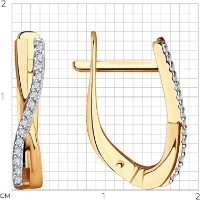 Cercei SOLOVOV JEWELRY 1021939 1,74g imaginea #4 — magazin online Desire.md