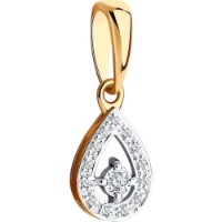 Подвеска SOLOVOV JEWELRY 1030782 0,64g