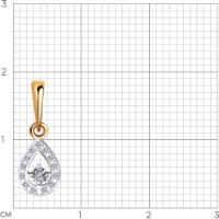 Подвеска SOLOVOV JEWELRY 1030782 0,64g фото №3 — интернет-магазин Desire.md