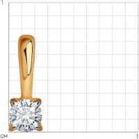 Pandantiv SOLOVOV JEWELRY 1030856 0,17g imaginea #3 — magazin online Desire.md