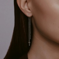Серьги SOLOVOV JEWELRY 4-223-02637-1 1,64g фото №2 — интернет-магазин Desire.md
