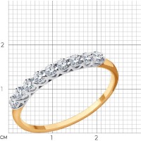 Inel SOLOVOV JEWELRY 51-110-01914-1 s.18 1,32g imaginea #3 — magazin online Desire.md