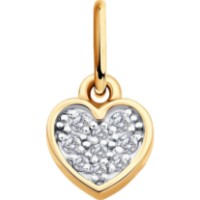 Pandantiv SOLOVOV JEWELRY 51-130-02862-1 0,5g