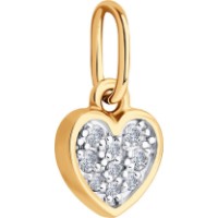 Pandantiv SOLOVOV JEWELRY 51-130-02862-1 0,5g imaginea #4 — magazin online Desire.md