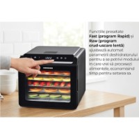 Сушилка для овощей и фруктов Heinner HFD-KD600BK фото №5 — интернет-магазин Desire.md