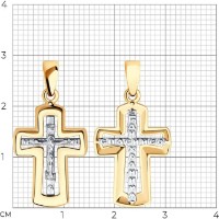 Pandantiv SOLOVOV JEWELRY 51-131-01403-1 1,85g imaginea #2 — magazin online Desire.md
