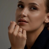 Кольцо SOLOVOV JEWELRY 51-210-01279-2 s.17,5 1,28g фото №4 — интернет-магазин Desire.md