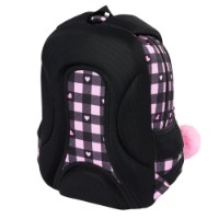 Школьный рюкзак St.Right Pink Checkered (57822) фото №5 — интернет-магазин Desire.md