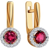 Cercei SOLOVOV JEWELRY 51-220-01772-3 2,74gr imaginea #2 — magazin online Desire.md