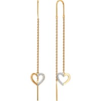 Cercei SOLOVOV JEWELRY 51-223-00488-1 1,87g imaginea #2 — magazin online Desire.md