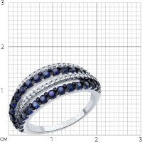Кольцо SOLOVOV JEWELRY 88010077 s.17,5 3,34g фото №3 — интернет-магазин Desire.md