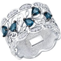 Кольцо SOLOVOV JEWELRY 92011315 s.19 5,55g