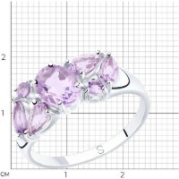 Inel SOLOVOV JEWELRY 92011807 s.18,5 1,96g imaginea #2 — magazin online Desire.md