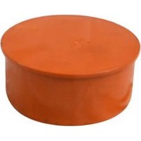 Capac din PVC pentru scurgere exterioară Teraplast Capac PVC  200 (84658)