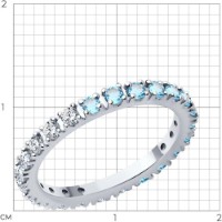 Кольцо SOLOVOV JEWELRY 92014520 s.19 2,21g фото №3 — интернет-магазин Desire.md