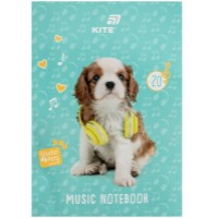 Caiet de muzică Kite A4/20p Studio Pets (SP26-404)