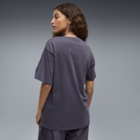 Tricou de dame Puma Ess Relaxed Inky Depths, s.M imaginea #4 — magazin online Desire.md