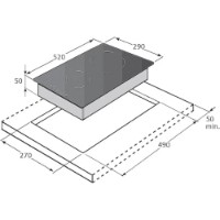 Plită incorporabilă cu inducție Fabiano FHI 172 ITC2 Schott imaginea #2 — magazin online Desire.md