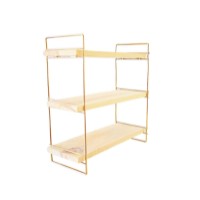 Suport bucătărie Hanah Home Masa Ustu 3 Katli Organizer Servis Rafi imaginea #5 — magazin online Desire.md