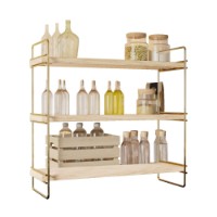 Suport bucătărie Hanah Home Masa Ustu 3 Katli Organizer Servis Rafi imaginea #7 — magazin online Desire.md