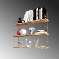 Suport bucătărie Hanah Home 3lu Duvar Rafi Kitaplik imaginea #8 — magazin online Desire.md