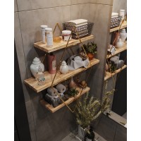 Raft de perete Hanah Home Prizma Raf Buyuk Boy Salon Tipi