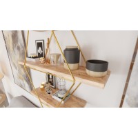 Raft de perete Hanah Home Prizma Raf Buyuk Boy Salon Tipi imaginea #2 — magazin online Desire.md