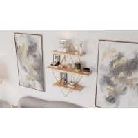 Raft de perete Hanah Home Prizma Raf Buyuk Boy Salon Tipi imaginea #5 — magazin online Desire.md