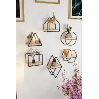 Set de rafturi suspendate Hanah Home Minyatur Raflar 6 Set imaginea #4 — magazin online Desire.md