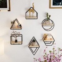 Set de rafturi suspendate Hanah Home Minyatur Raflar 6 Set imaginea #7 — magazin online Desire.md