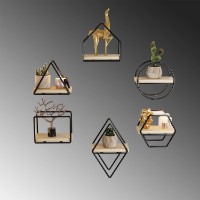 Set de rafturi suspendate Hanah Home Minyatur Raflar 6 Set imaginea #8 — magazin online Desire.md