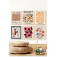 Set de 6 picturi Wallity Artsycllct15