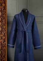 Halat de baie Halat L'Essentiel Soho Dark Blue, s.L/XL