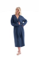 Halat de baie Halat L'Essentiel Muslin Navy Blue, s.L/XL