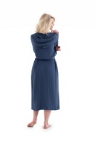 Halat de baie Halat L'Essentiel Muslin Navy Blue, s.L/XL imaginea #2 — magazin online Desire.md