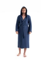Halat de baie Halat L'Essentiel Muslin Navy Blue, s.S/M imaginea #5 — magazin online Desire.md