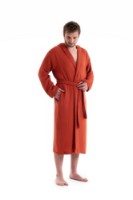 Halat de baie Halat L'Essentiel Muslin Tile Red, s.L/XL
