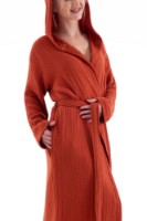 Halat de baie Halat L'Essentiel Muslin Tile Red, s.L/XL imaginea #7 — magazin online Desire.md