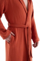 Halat de baie Halat L'Essentiel Muslin Tile Red, s.S/M imaginea #4 — magazin online Desire.md