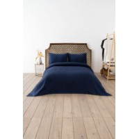 Cuvertura L'Essentiel Waffle Navy Blue