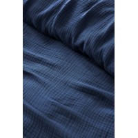 Cuvertura L'Essentiel Muslin Navy Blue 220x250cm imaginea #2 — magazin online Desire.md