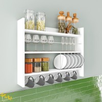 Настенные полки Hanah Home Kolin White